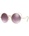 MIU MIU SUNGLASSES, MU 51TS 54