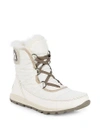 SOREL Whitney Short Faux-Fur Lace-Up Boots,0400099378346