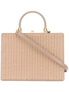 RODO RODO WOVEN FRONT TOTE - NEUTRALS