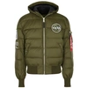 ALPHA INDUSTRIES APOLLO 11 QUILTED SHELL JACKET,2795030