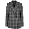 ACNE STUDIOS CHECKED WOOL AND COTTON-BLEND BLAZER