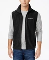Columbia Men's Big & Tall Steens Mountain Vest In Black