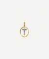 Annoushka 18ct Gold T Diamond Initial Pendant In Gold