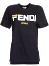 FENDI VINTAGE LOGO T-SHIRT,10713015