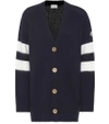 MONCLER WOOL AND CASHMERE CARDIGAN,P00341607