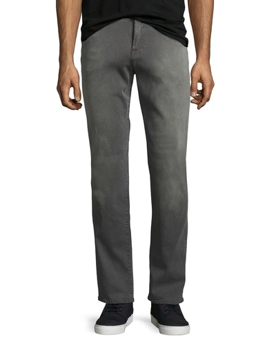 7 For All Mankind Luxe Sport Slim Fit Jeans In Aspen Gray