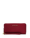 MICHAEL MICHAEL KORS WALLET - JET SET TRAVEL CONTINENTAL SAFFIANO,32S5GTVE9L