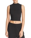 GAIAM X JESSICA BIEL BLEEKER CUTOUT CROPPED TOP,GJW183TX01