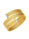 ALOR Classique 18K Yellow Gold & Stainless Steel Bracelet,0400099282633