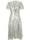 Macgraw Ziggy Sequinned Dress In Metallic