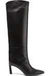 STUART WEITZMAN EMILINE LEATHER KNEE BOOTS