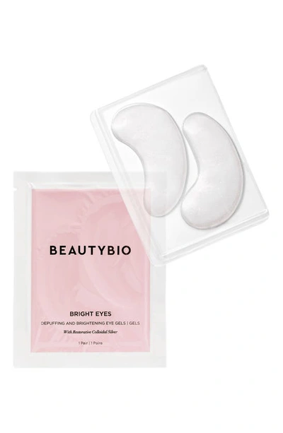 BEAUTYBIO BEAUTYBIO BRIGHT EYES ILLUMINATING COLLOIDAL SILVER + COLLAGEN EYE PATCH,11361E