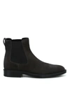 TOD'S ANKLE BOOT IN SUEDE,10714557
