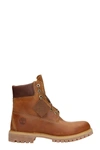 TIMBERLAND BROWN LEATHER HERITAGE BOOTS,10714324