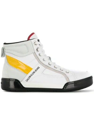 Calvin Klein Jeans Est.1978 Lace-up Boots In White