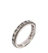 ANNOUSHKA DUSTY DIAMONDS 18CT WHITE-GOLD AND DIAMOND ETERNITY RING,54242203