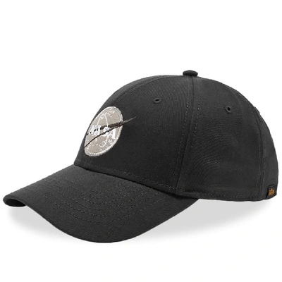 Alpha Industries Nasa Cap Black