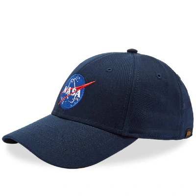 Alpha Industries Nasa Cap Blue