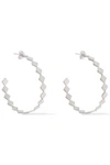 ARME DE L'AMOUR ARME DE L'AMOUR WOMAN SILVER-TONE HOOP EARRINGS SILVER,3074457345618457158