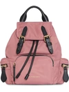 BURBERRY THE CROSSBODY RUCKSACK IN NYLON AND LEATHER