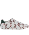 GUCCI GUCCI GG PRINT ACE SNEAKERS