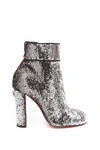CHRISTIAN LOUBOUTIN CHRISTIAN LOUBOUTIN MOULAMAX SEQUIN ANKLE BOOTS