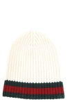 GUCCI GUCCI CABLE KNIT BEANIE HAT