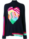 BARRIE HEART CASHMERE SWEATER