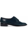 ROBERT CLERGERIE ROBERT CLERGERIE WOMAN LIZARD-EFFECT LEATHER BROGUES NAVY,3074457345618147872