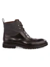 A. TESTONI' Leather Derby Boots