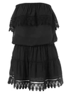 MELISSA ODABASH Joy Crochet-Trim Strapless Mini Dress