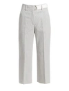 AKRIS PUNTO Striped Cropped Pants