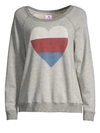 SUNDRY Heart Sweatshirt