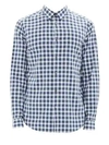 THEORY Irving Light Flannel Button-Down Shirt