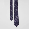 BURBERRY Modern Cut Archive Logo Print Silk Tie