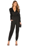 A.L.C A.L.C. CHRISTIAN JUMPSUIT IN BLACK,ALX-WC2