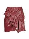 ISABEL MARANT ÉTOILE ISABEL MARANT ÉTOILE ZEIST FAUX LEATHER SKIRT