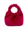 THE ROW Red Small Double Circle Bag