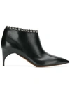 ALAIN TONDOWSKI ALAIN TONDOWSKI EYELET DETAIL BOOTS - BLACK