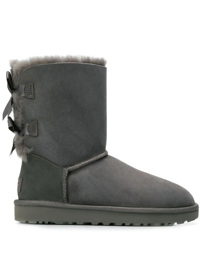 Ugg Bailey Bow Ii Ankle Boots In Grey
