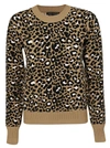 TARA JARMON Tara Jarmon Leopard Print Sweater,10715159