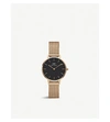Daniel Wellington Classic Petite Melrose Rose Gold-plated Watch In Gold