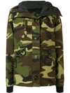 CANADA GOOSE CANADA GOOSE CAMOUFLAGE PADDED JACKET - GREEN