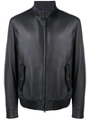 BRIONI ZIPPED BOMBER JACKET