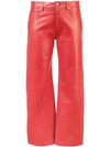 KHAITE CROPPED TROUSERS