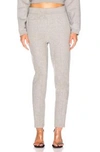 ALEXANDER WANG T T BY ALEXANDER WANG PULL ON PANT IN HEATHER GREY,TBBY-WP31