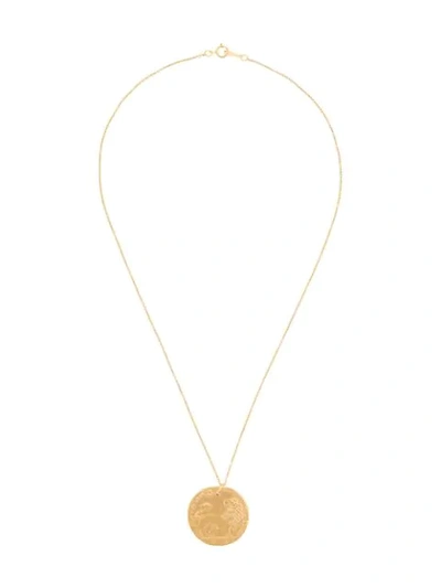 Alighieri Il Leone Necklace In Metallic