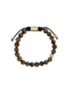 NORTHSKULL TIGER EYE BEADED BRACELET