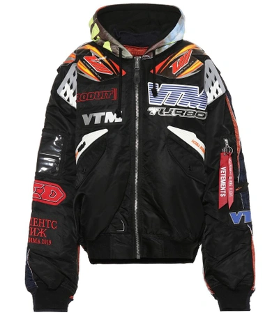 Alpha industries oversized bomber jacket best sale
