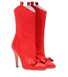 ALESSANDRA RICH SATIN ANKLE BOOTS,P00342010
